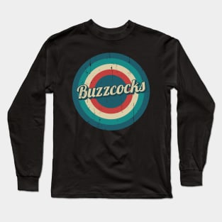 Circle Retro Buzzcocks Long Sleeve T-Shirt